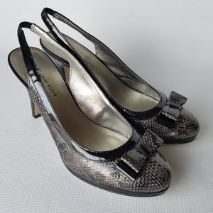 Anne Klein Women's Whitley Slingback Bow Size 8.5M